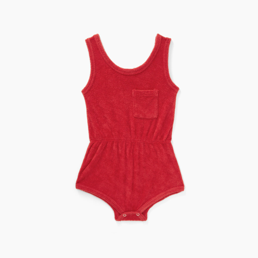 Terry Cloth Seaside Playsuit